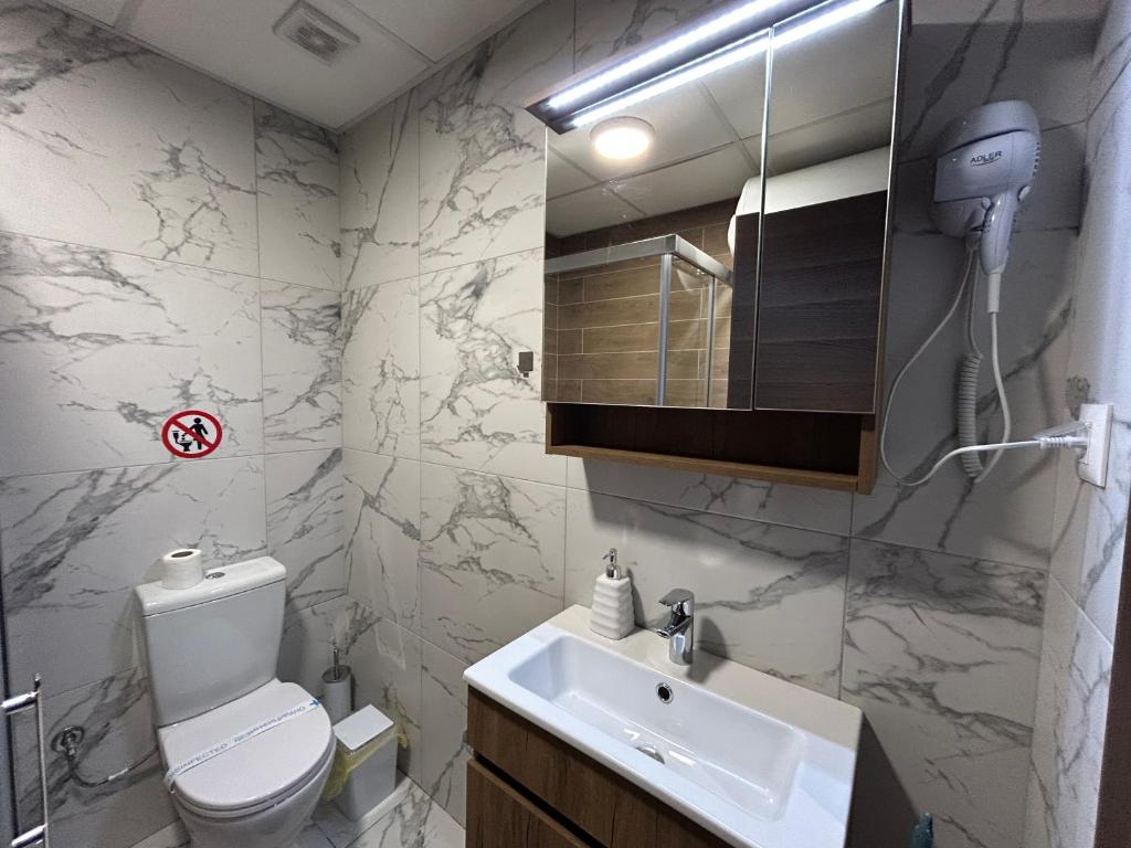 Kupatilo u objektu OpenView Apartment