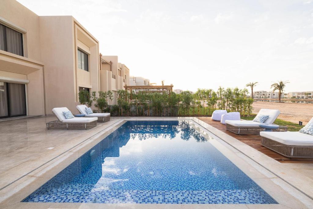 Bazén v ubytování El Gouna - BIRD NEST nebo v jeho okolí