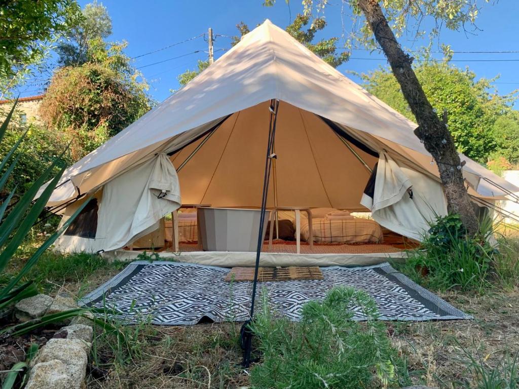 Zahrada ubytování Glamping de Cerveira