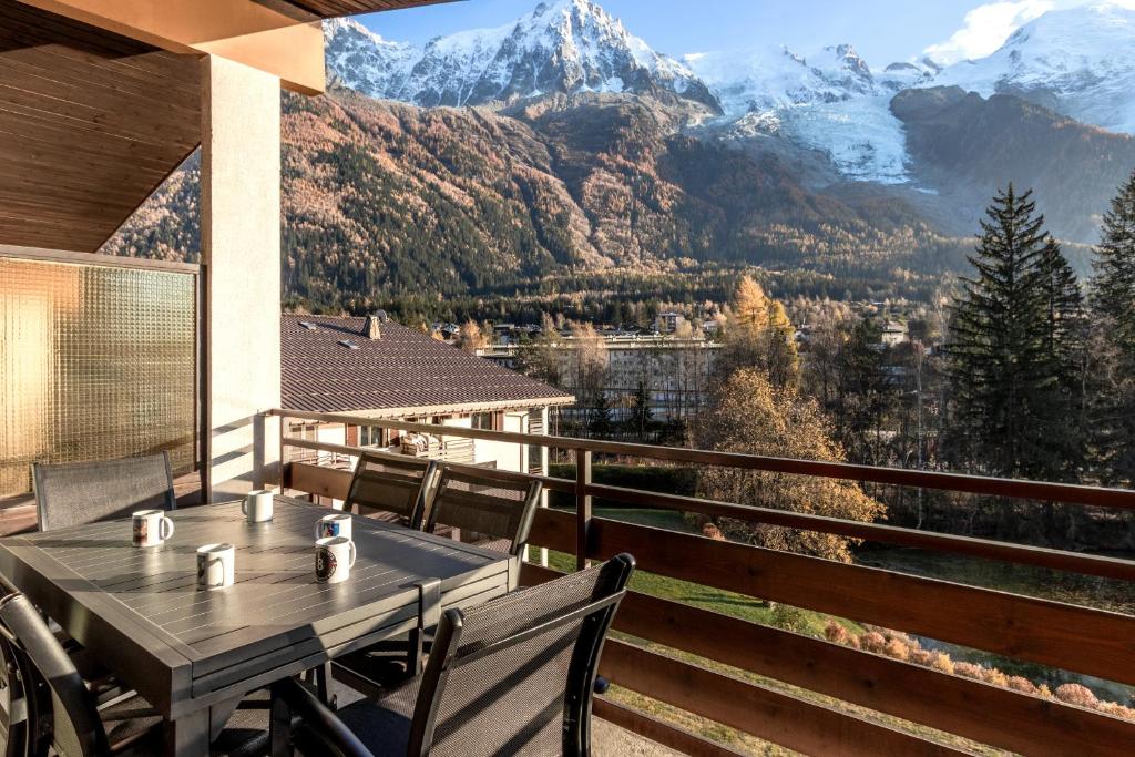 Cristal des Glaces - Balcon avec vue imprenable