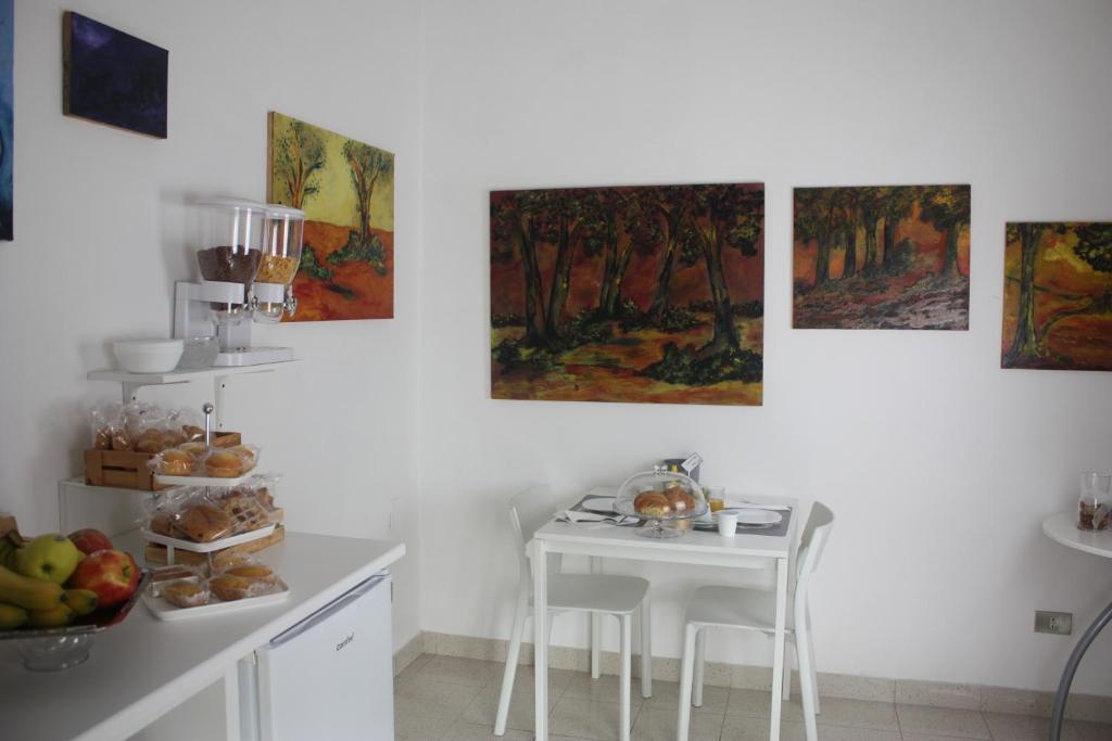Jedlo v ubytovaní bed & breakfast alebo blízkom okolí