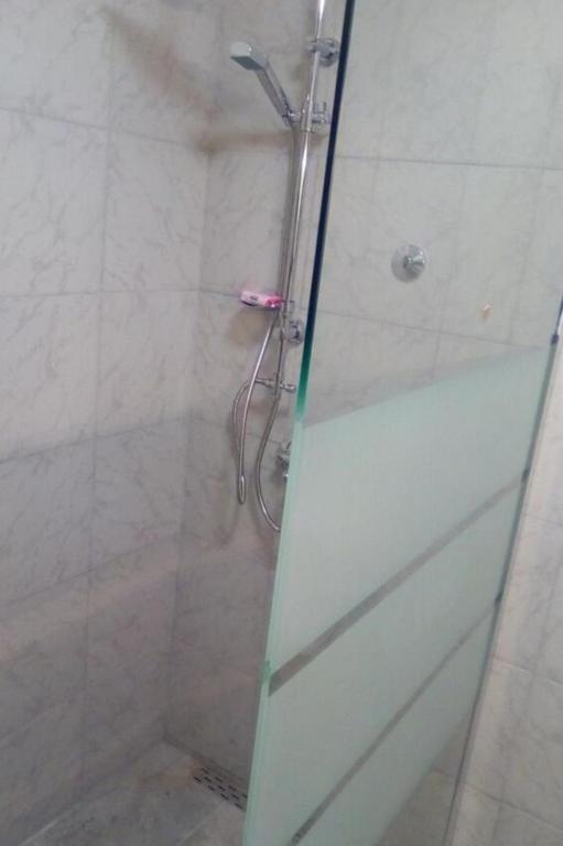 Koupelna v ubytování Apartment Griv