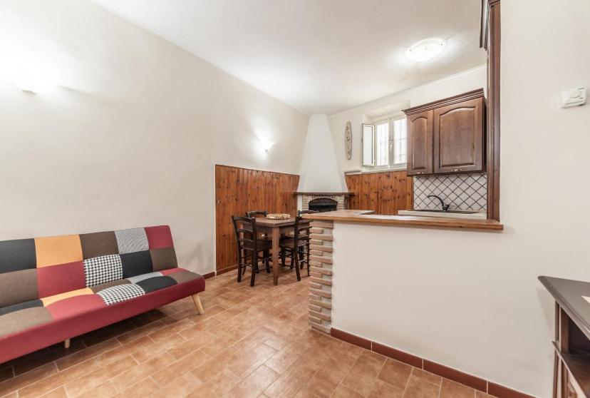 Kuchyň nebo kuchyňský kout v ubytování Giada House