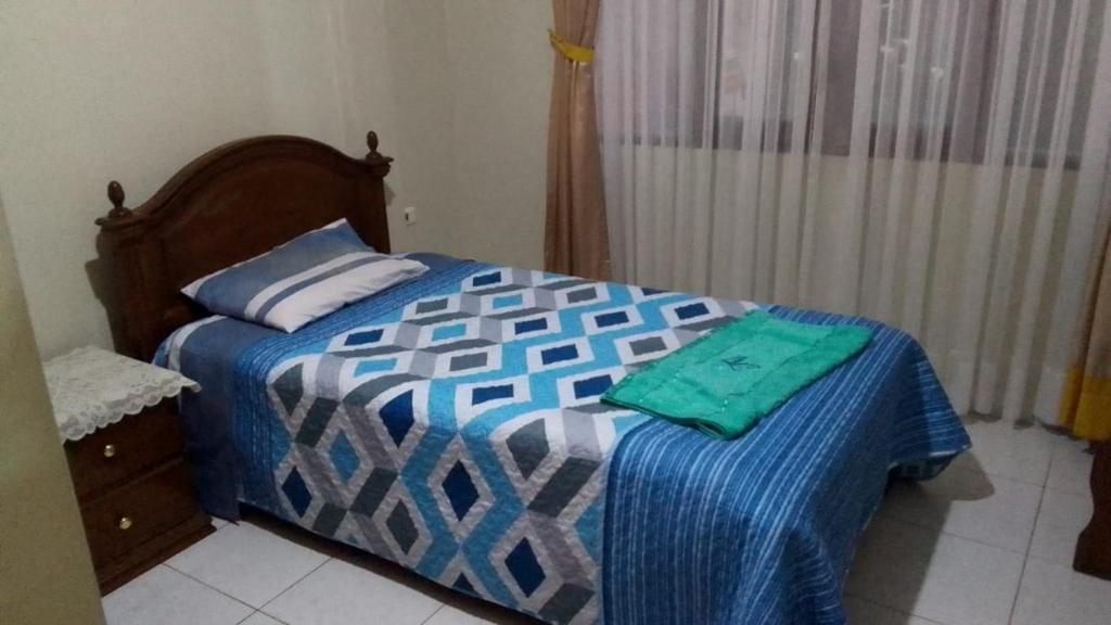 Postel nebo postele na pokoji v ubytování Departamento confortable en zona céntrica