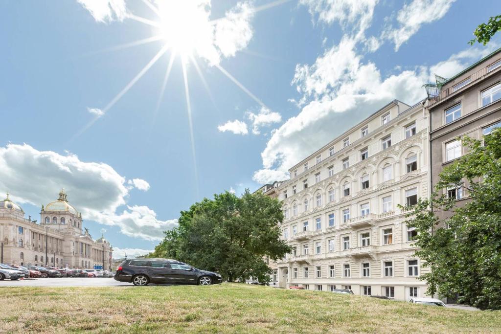 Budova, kde se apartmán nachází