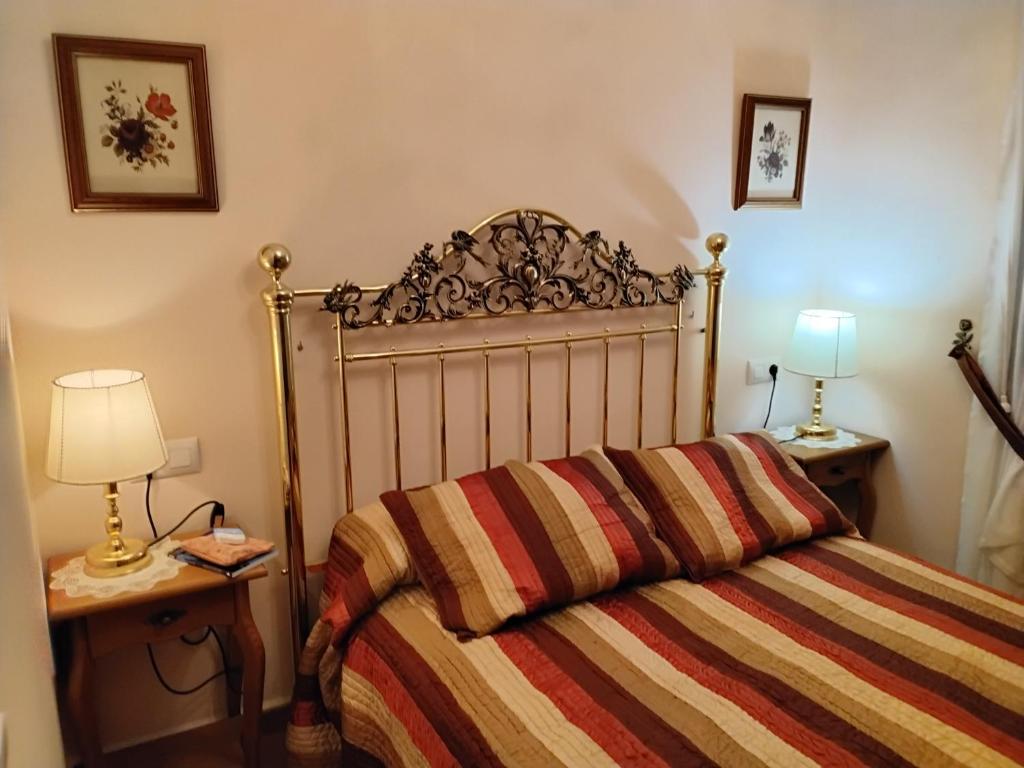 Postel nebo postele na pokoji v ubytování Vut Castaño