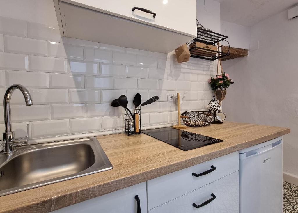 Kuchyňa alebo kuchynka v ubytovaní La Casita de Marbella