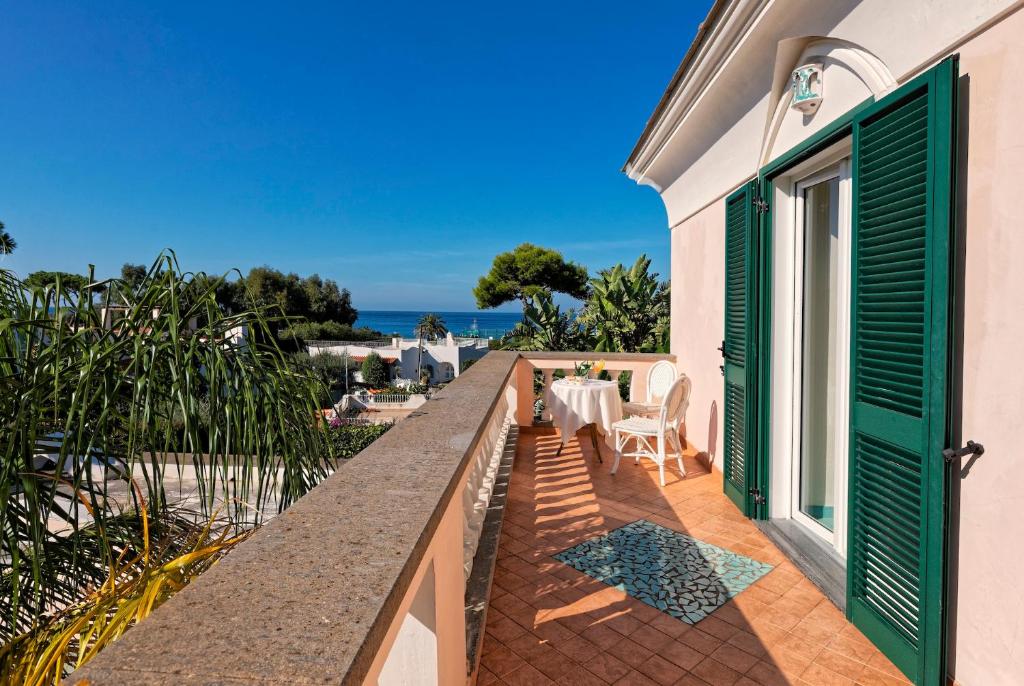 Balkón nebo terasa v ubytování Corallo Blu Hotel De Charme - Sea & Spa access