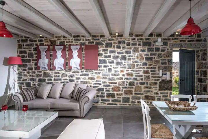 Posedenie v ubytovaní Anna Luxury Villa by Cretevasion