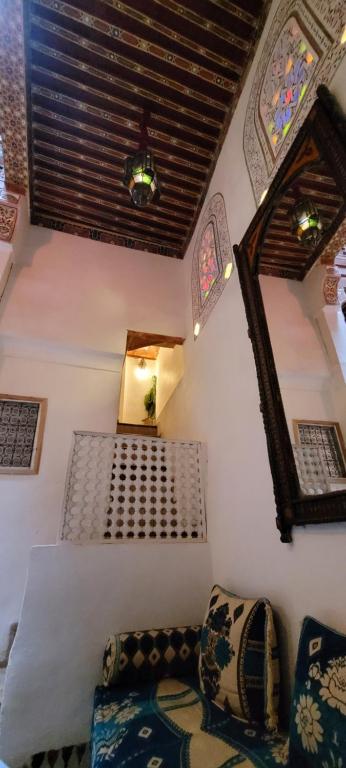 Posezení v ubytování RIAD DAR DIWAN