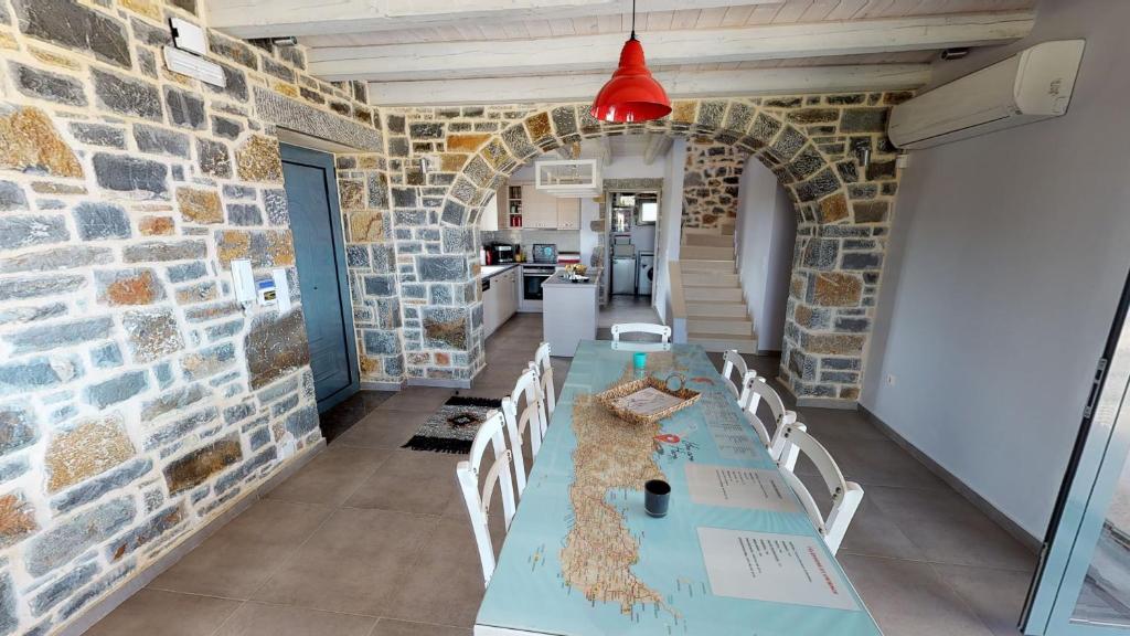 Posedenie v ubytovaní Anna Luxury Villa by Cretevasion