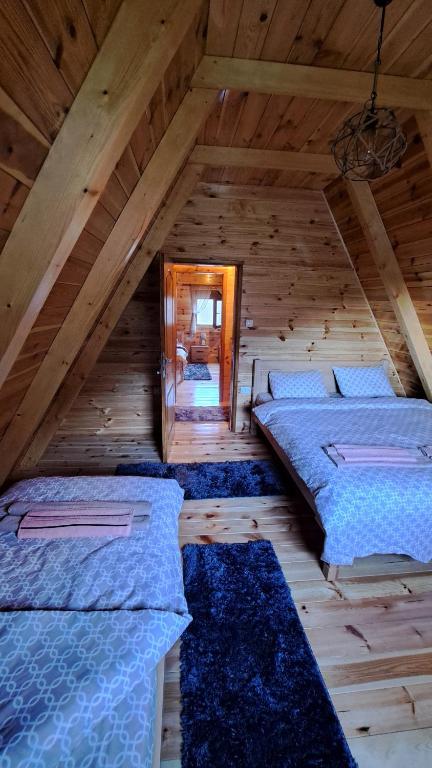 Postel nebo postele na pokoji v ubytování Hill Escape