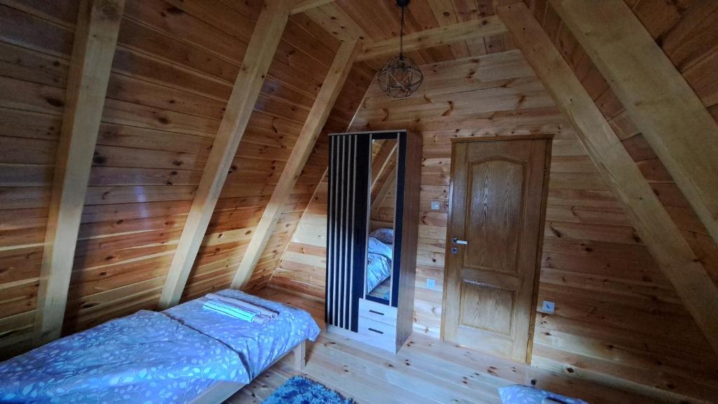 Postel nebo postele na pokoji v ubytování Hill Escape