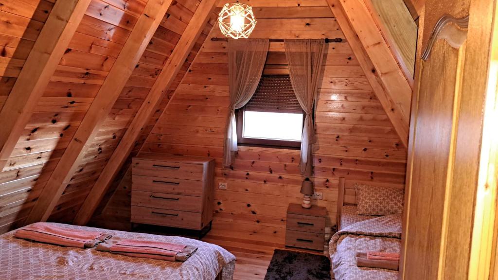 Postel nebo postele na pokoji v ubytování Hill Escape