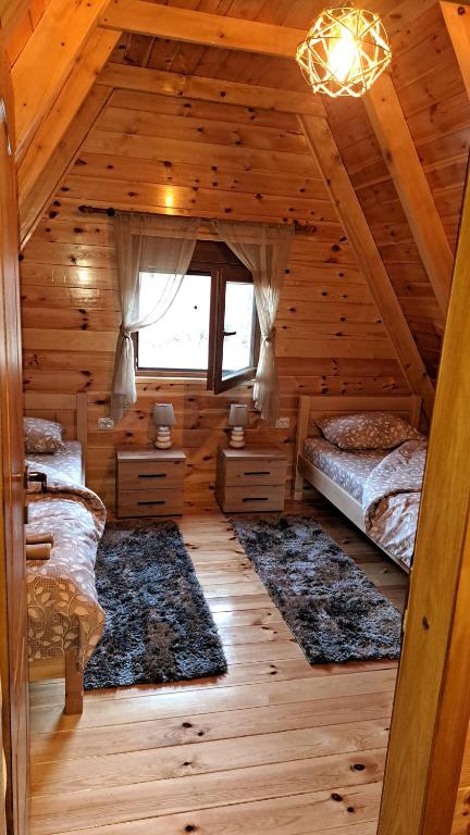 Postel nebo postele na pokoji v ubytování Hill Escape