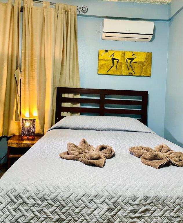 Postel nebo postele na pokoji v ubytování Hotel Boruca Tamarindo