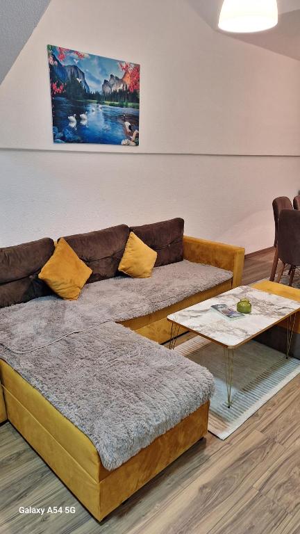 Posezení v ubytování Time to RELAX apartment Mavrovo