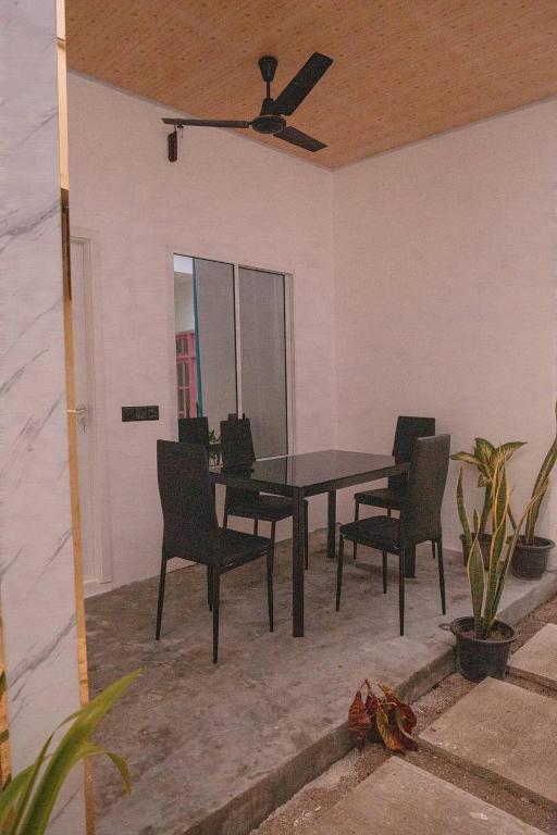 Posezení v ubytování Rangali thoddoo Maldives