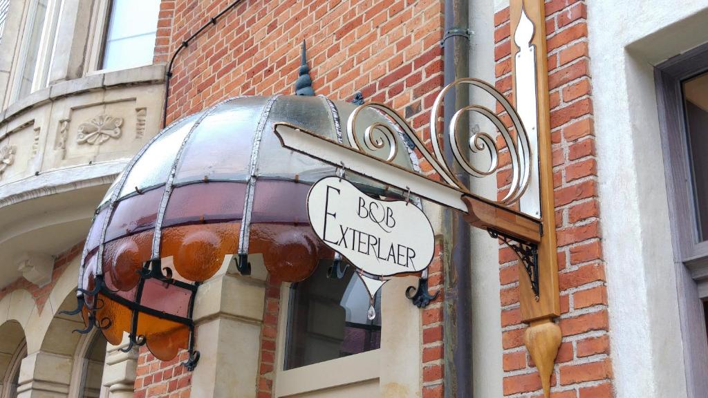 Certifikát, hodnocení, plakát nebo jiný dokument vystavený v ubytování Bed & Breakfast Exterlaer