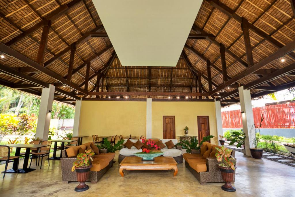 Posezení v ubytování Secret Garden Resort & Villas Panglao Island
