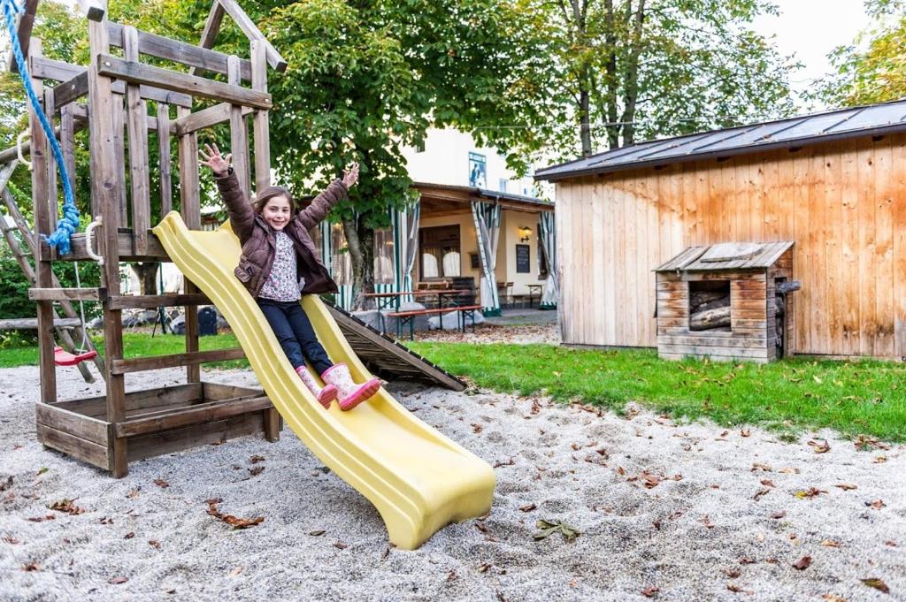Herní místnost nebo prostor pro děti v ubytování Jagerhof
