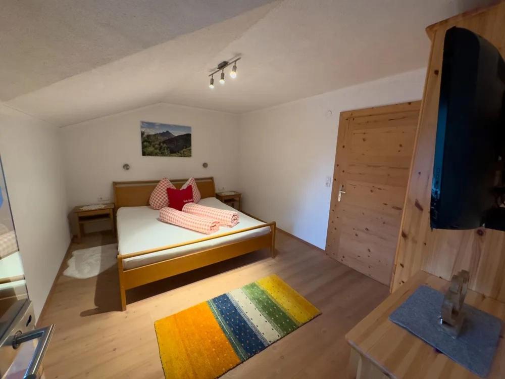 Posteľ alebo postele v izbe v ubytovaní Apart Eberharter