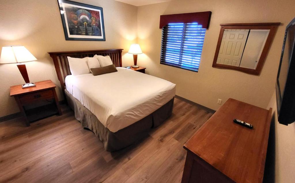 Postel nebo postele na pokoji v ubytování Villas of Sedona