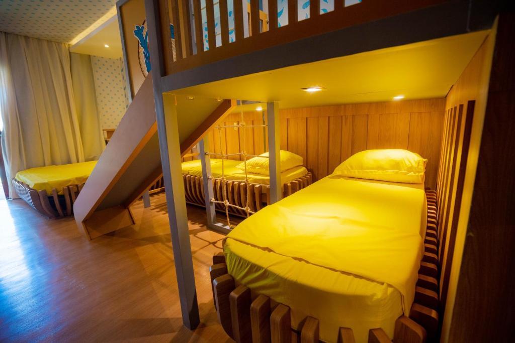 Postel nebo postele na pokoji v ubytování Cana Brava All Inclusive Resort