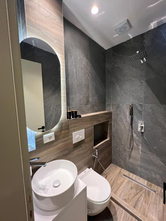 Koupelna v ubytování Liams Cozy Villa