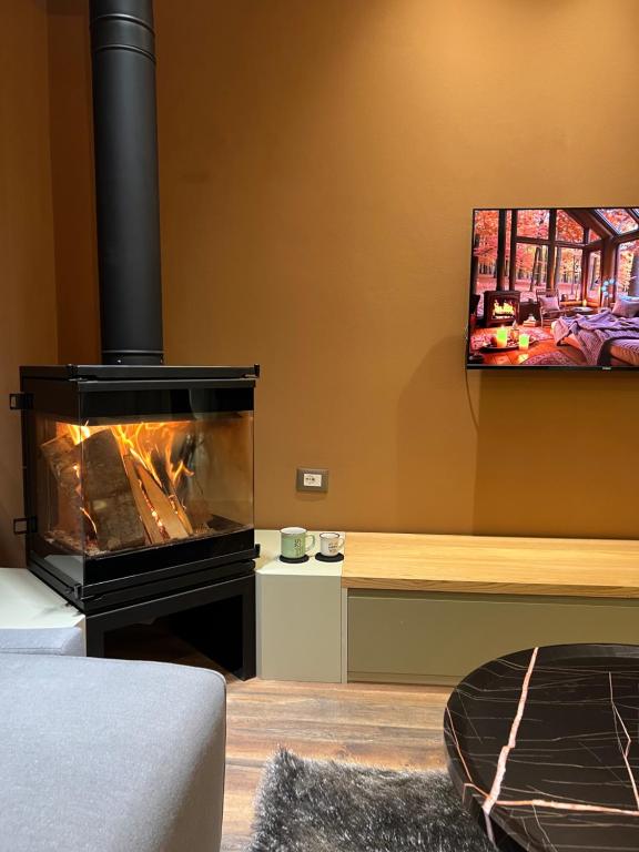 TV a/nebo společenská místnost v ubytování Liams Cozy Villa