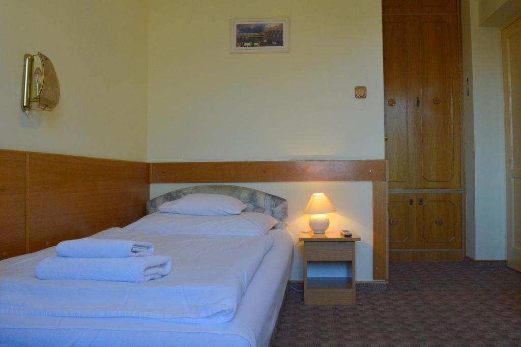 Postel nebo postele na pokoji v ubytování Apollo Motel