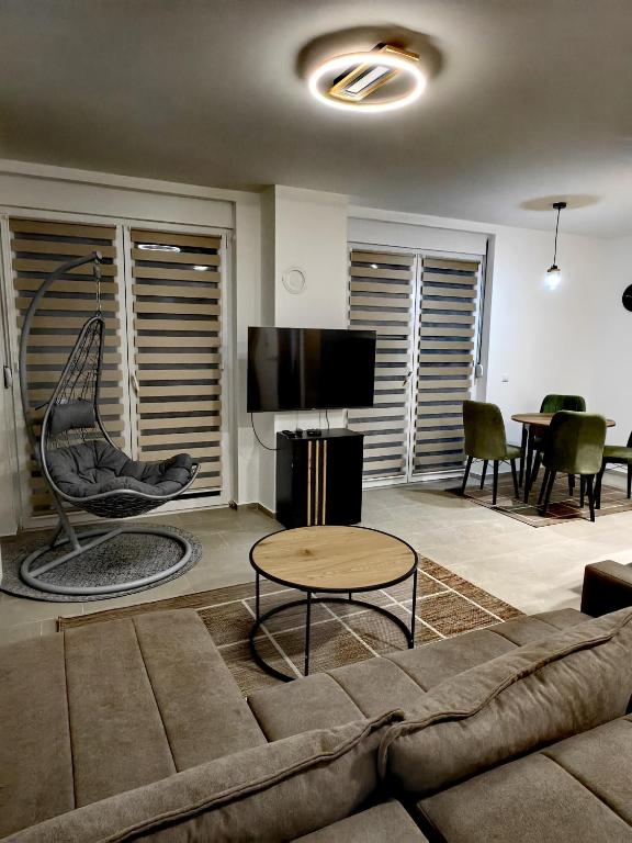 Posezení v ubytování Vila Rosa, apartman 3