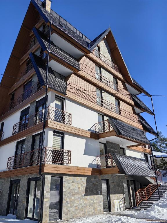 Budova, kde se apartmán nachází