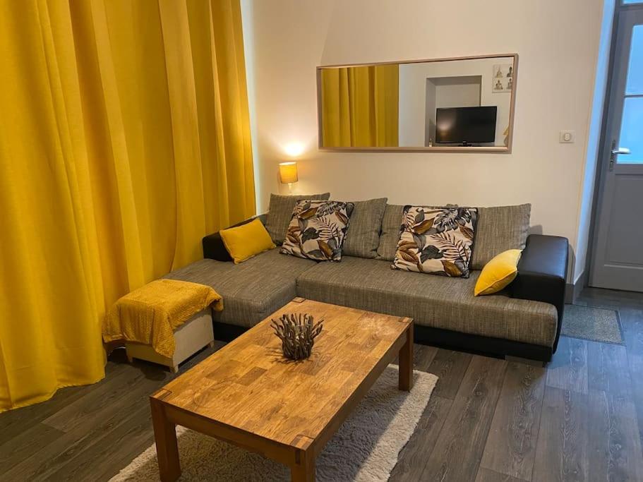 Posezení v ubytování Le Piton - Appartements