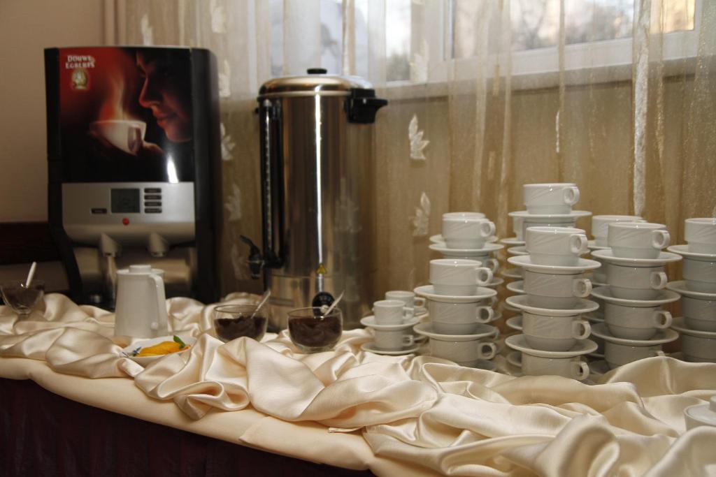 Príslušenstvo na prípravu kávy alebo čaju v ubytovaní HotelsLublin