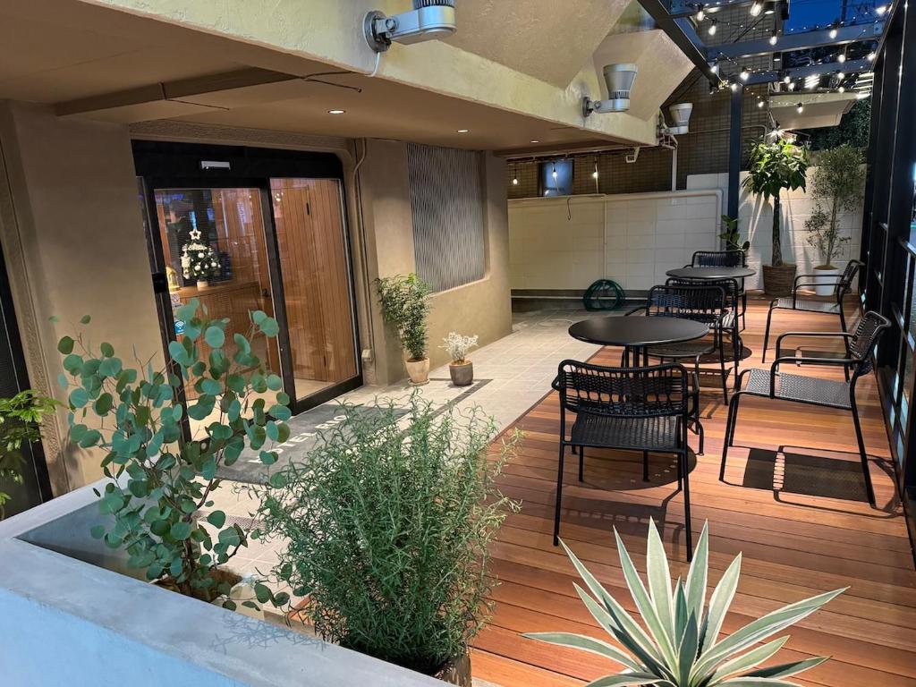 Posezení v ubytování Hotel RIO新宿