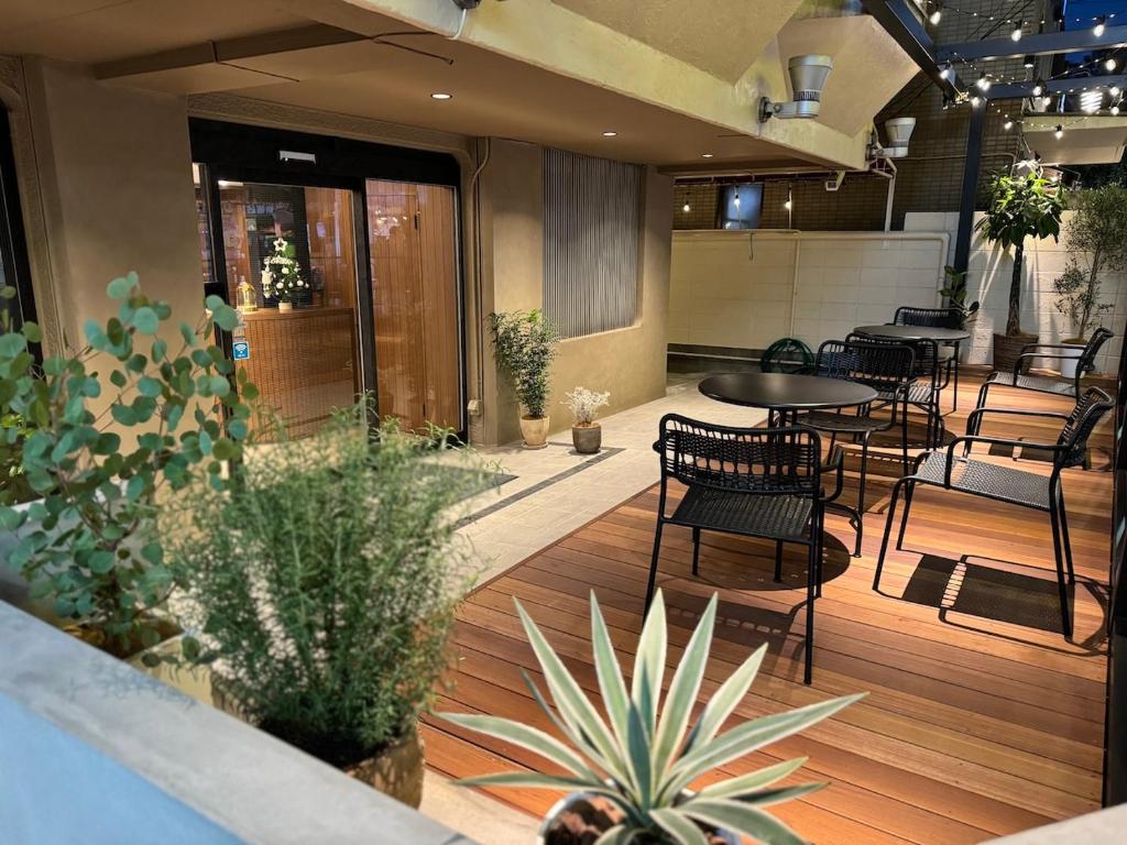 Posezení v ubytování Hotel RIO新宿
