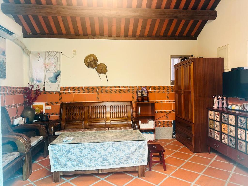 Posezení v ubytování Xinqin B&B - City Area