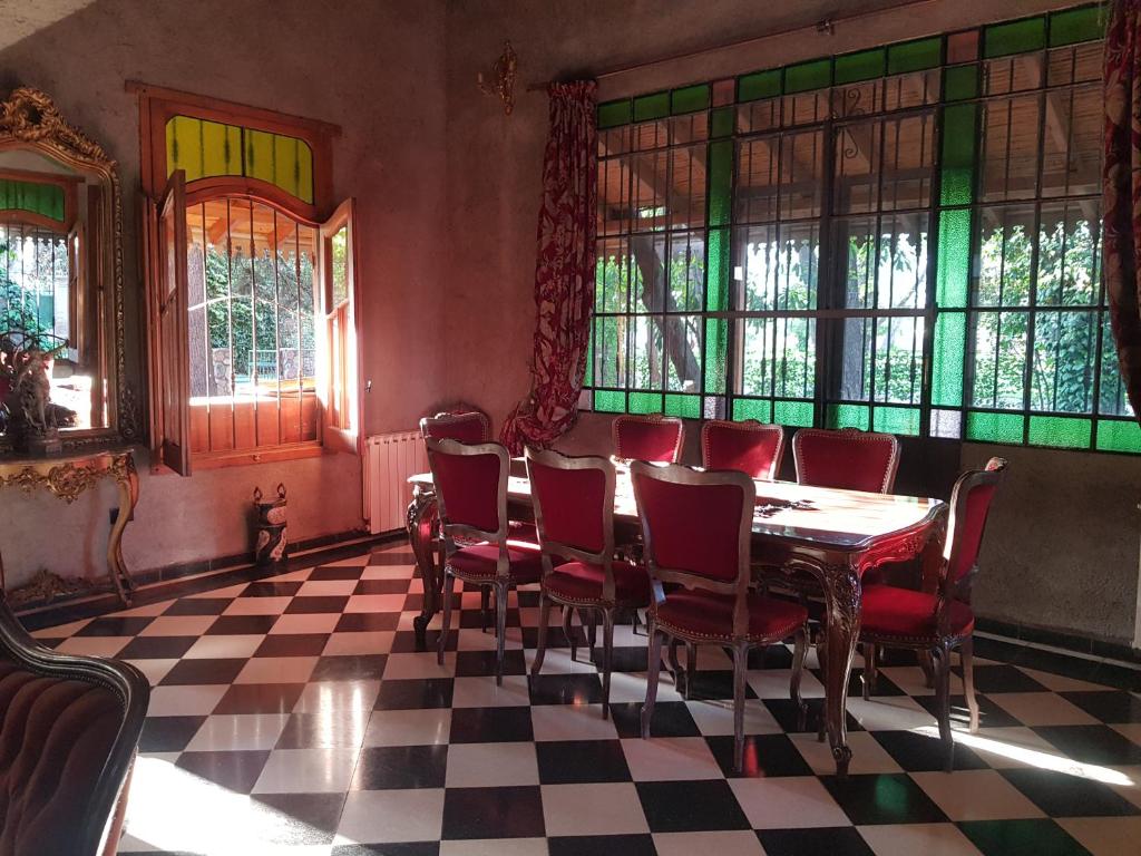 Posezení v ubytování Casona estilo colonial