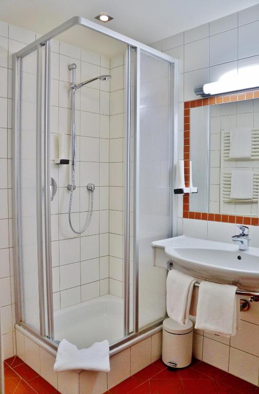 Kúpeľňa v ubytovaní Gasthof zur Strass