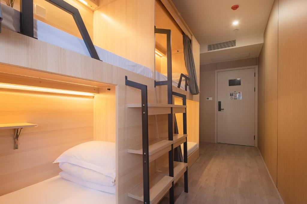 Dayin International Youth Hostel - People's Square & Old Town - Chambre à 4 Lits