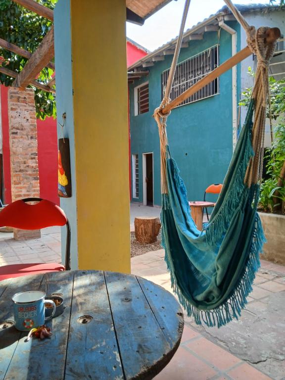 Patio nebo venkovní prostory v ubytování Casa mosaico