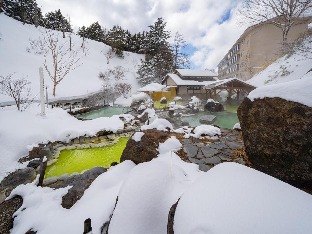 Manza Kogen Hotel v zimě