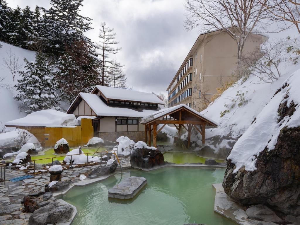 Manza Kogen Hotel v zimě