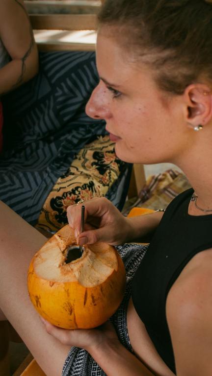 Jídlo v hostelu nebo okolí