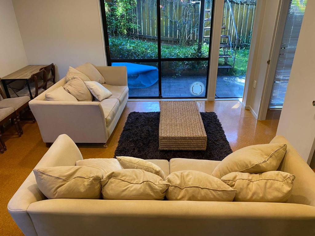 Posezení v ubytování St Heliers homestay