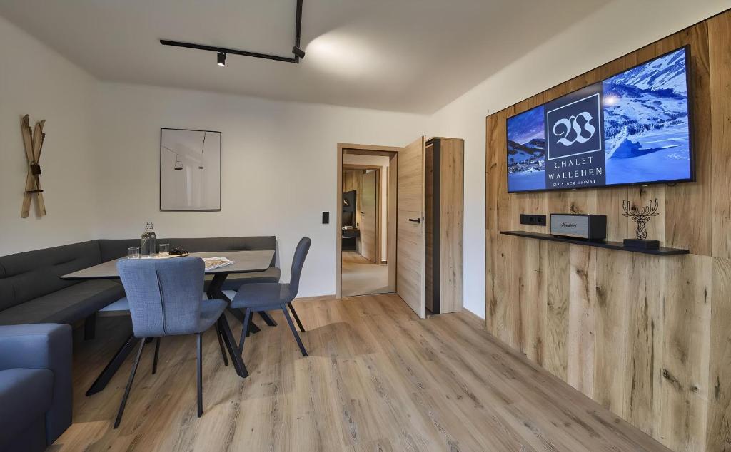 Kuhinja ili čajna kuhinja u objektu Chalet Wallehen
