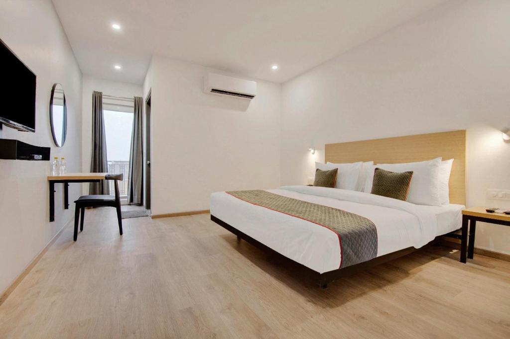 Postel nebo postele na pokoji v ubytování Hotel New City Lite