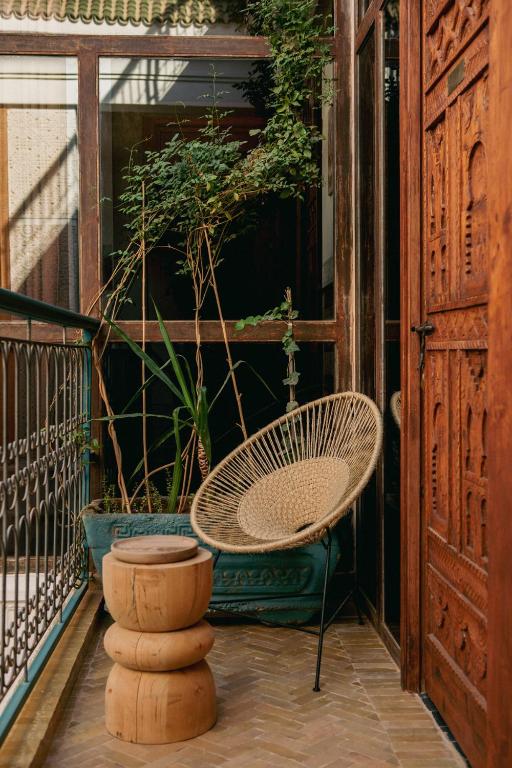 Zahrada ubytování Riad Ambre et Jasmin