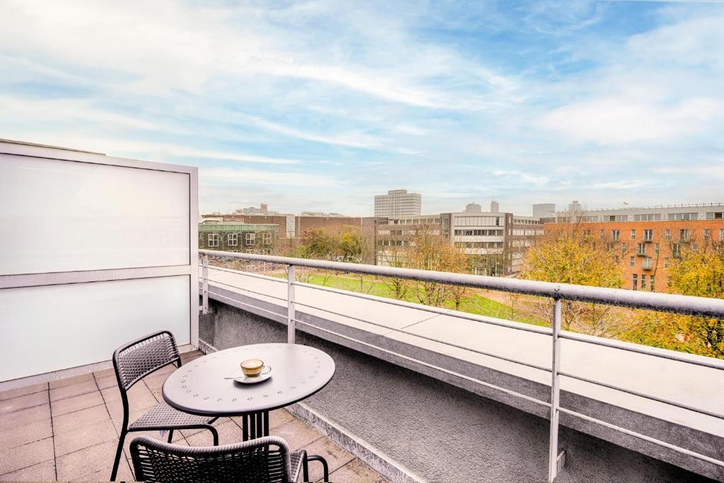 Balkoni atau teres di acom Apartments Essen